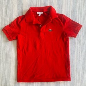 LACOSTE Kids Polo Size 8